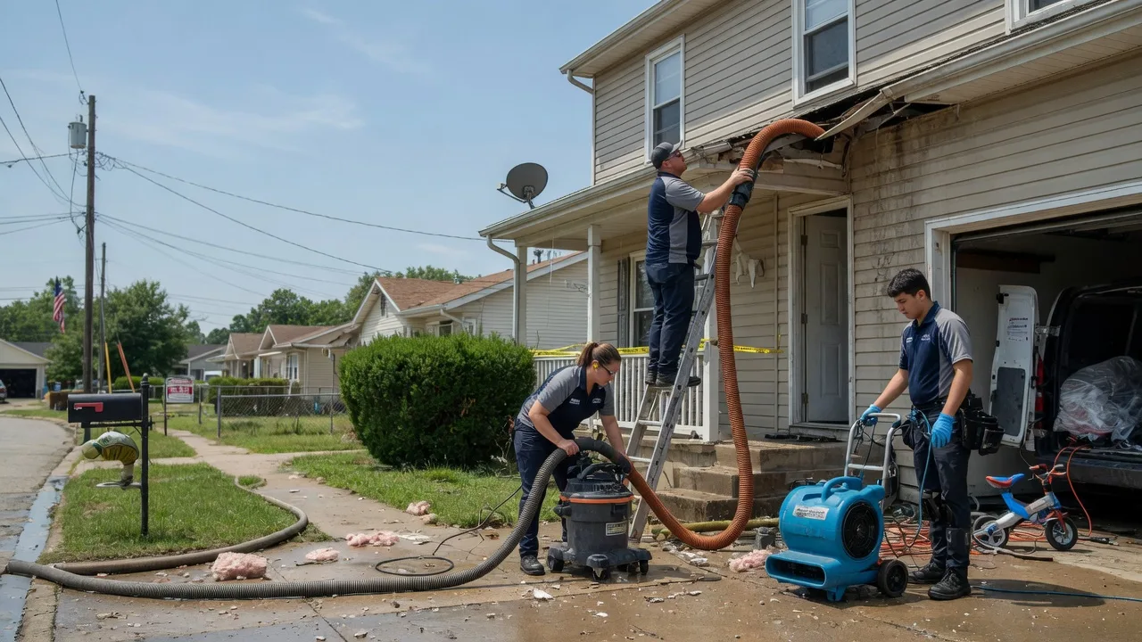 Water Damage Restoration in Ossian, IN near me